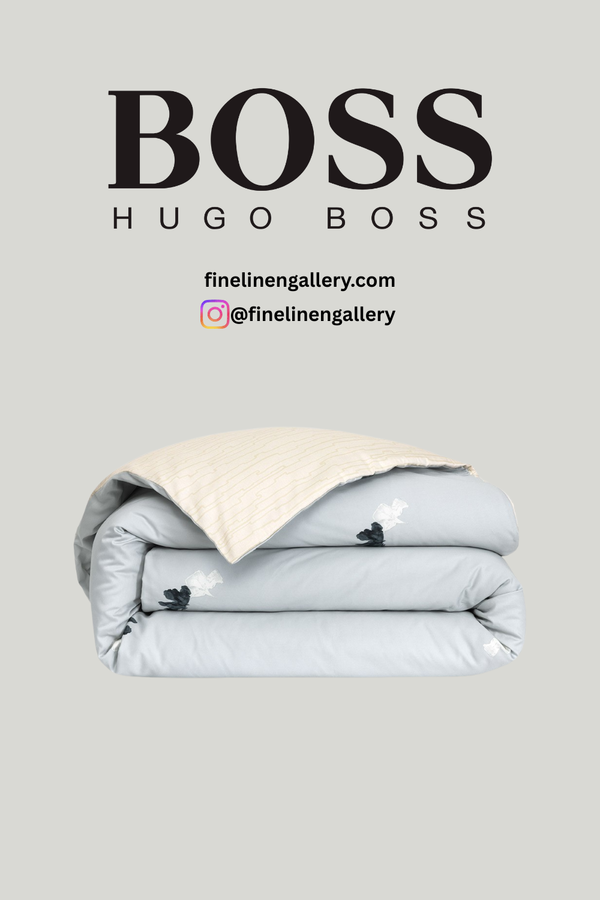 Moon Flowers Duvet Cover