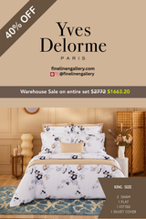 Eclipses King bedding Set - Palais Royal Linen Gallery