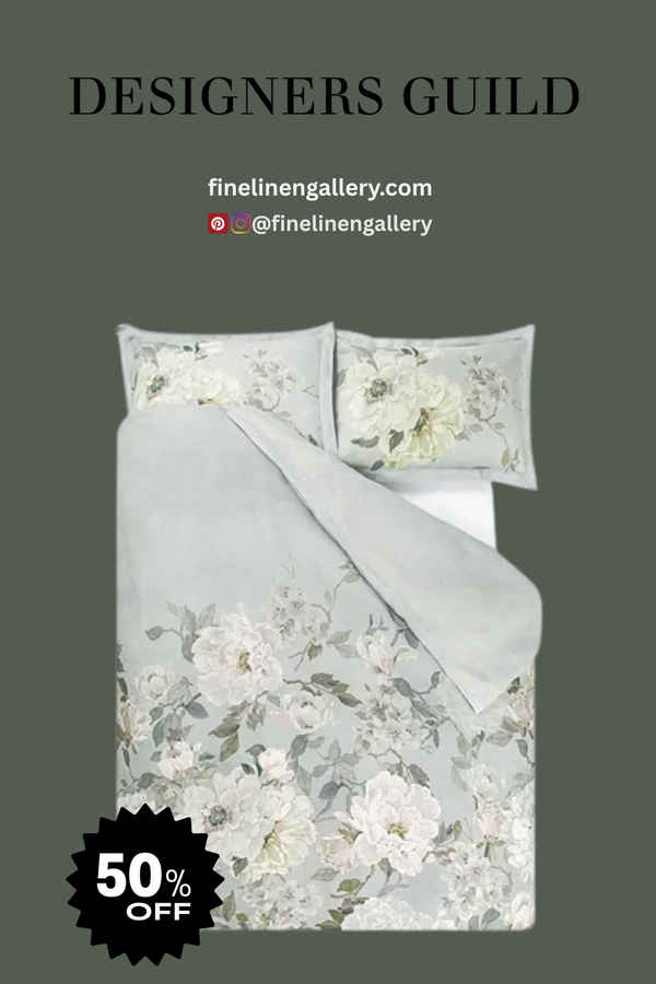 FLEURS BLANCHE PLATINUM DUVET
