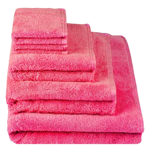 LOWESWATER FUCHSIA TOWELS DESIGNERS GUILD