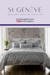 Fina Duvet Cover - Palais Royal Linen Gallery