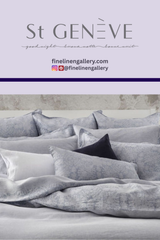 Fina Duvet Cover - Palais Royal Linen Gallery