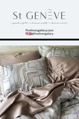 Fjord Duvet Cover - Palais Royal Linen Gallery