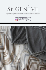 Fjord Duvet Cover - Palais Royal Linen Gallery