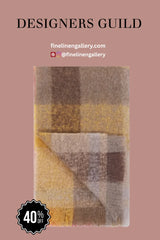 Fontaine Sepia Throw - Palais Royal Linen Gallery