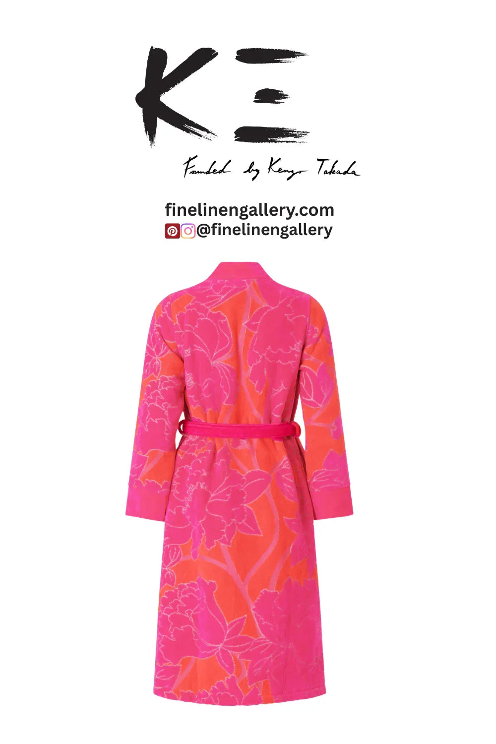Peonia Bathrobe K3 by Kenzo Takada