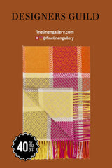 Golbourne Zinnia Throw - Palais Royal Linen Gallery