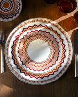 Missoni Home Dinner Plates ICONIC Set of 2 diam. 10.75"