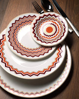Missoni Home Dinner Plates ICONIC Set of 2 diam. 10.75"