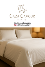 GIOTTO AJOUR SATEEN DUVET COVER 650 Thread Count - Palais Royal Linen Gallery
