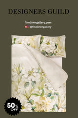 JARDIN BOTANIQUE BIRCH DUVET - Palais Royal Linen Gallery