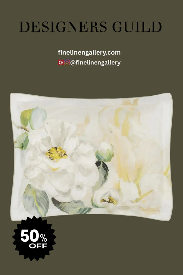 JARDIN BOTANIQUE BIRCH SHAM - Palais Royal Linen Gallery