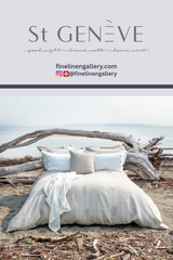 Linea Duvet Cover - Palais Royal Linen Gallery