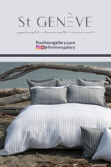 Linea Duvet Cover - Palais Royal Linen Gallery