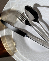 Missoni Home Tea Spoons ZIG ZAG Set of 6 Steel L 5.75"