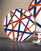 Missoni Home Bread and Butter Plates NASTRI Set of 2 Multicolor diam. 6"