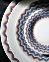 Missoni Home Charger Plate ZIG ZAG Jarris 148 diam. 12.5"