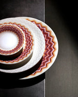 Missoni Home Bread and Butter Plates ZIG ZAG Set of 6 Jarris 156 diam. 6"