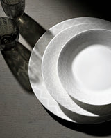 Missoni Home Bread and Butter Plates ZIG ZAG Set of 6 White diam. 6"