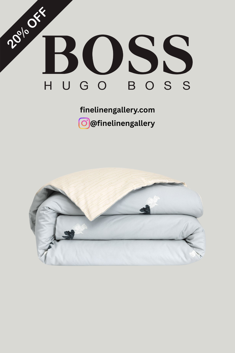 Moon Flowers Duvet Cover