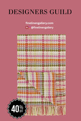 Marano Peony Throw - Palais Royal Linen Gallery