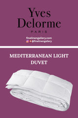 Yves Delorme Mediterranean Light Duvet - Palais Royal Linen Gallery