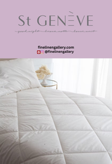 St. Geneve Piata duvet with textured fabric in neutral tones, featuring a plush, inviting appearance for cozy bedroom decor.