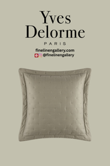 Triomphe Sham Yves Delorme - Palais Royal Linen Gallery