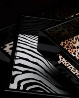 Roberto Cavalli Home Tray ZEBRAGE Rectangular Small 7.75" x 11.75"