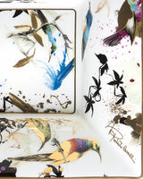 Roberto Cavalli Home Tray GARDEN'S BIRDS Rectangular Large 7.75" x 6.3"