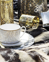 Roberto Cavalli Home Tray GARDEN'S BIRDS Rectangular Large 7.75" x 6.3"