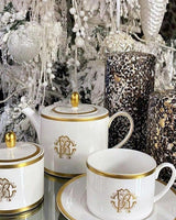 Roberto Cavalli Home Tea Pot or Coffee Pot GIRAFFE diam. 4.75", H 4.5"