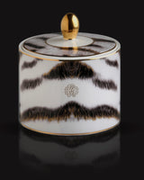 Roberto Cavalli Home Sugar Pot TIGER diam. 3.3", H 3.5"
