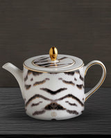 Roberto Cavalli Home Tea Pot or Coffee Pot TIGER diam. 4.75", H 4.5"