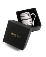 Roberto Cavalli Home Mug Cup TIGER in Luxury Box diam. 2.5", H 3.3", cap. 12.5 oz