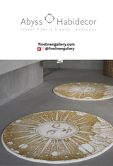 Roi Soleil Bath Rug - Palais Royal Linen Gallery