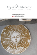 Roi Soleil Bath Rug - Palais Royal Linen Gallery