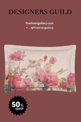 Thelma's Garden Fuchsia Sham