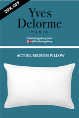 Actuel Medium Pillow - Palais Royal Linen Gallery