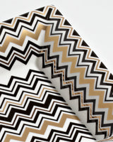 Missoni Home Tray ZIG ZAG Rectangular Large in Luxury Box Gold 8.5" x 6.75"