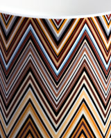 Missoni Home High Vase ZIG ZAG Jarris 148 diam. 6.3", H 14" - Palais Royal Linen Gallery
