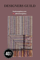 Ashbee Berry Throw - Palais Royal Linen Gallery