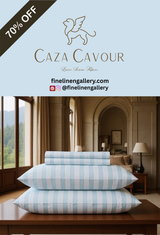 Caza Cavour Bamboo Stripe Sheet Set - Palais Royal Linen Gallery