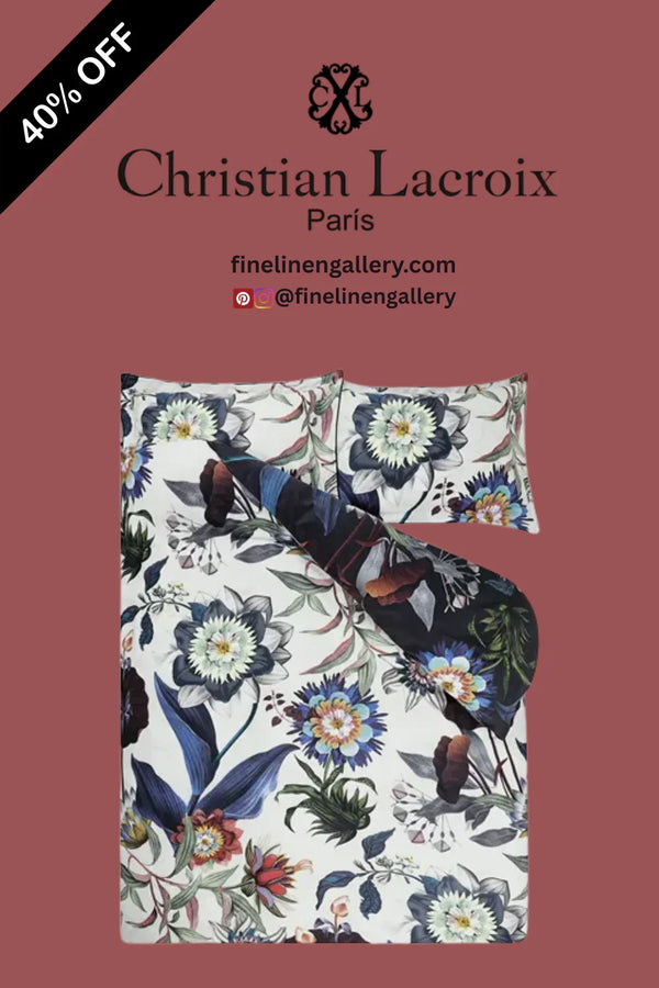 Atlantis Aube Duvet Cover - Palais Royal Linen Gallery