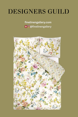 FIORE D'ACQUA PEONY DUVET COVER