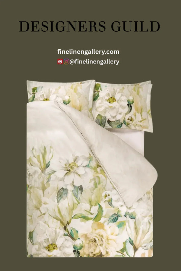 JARDIN BOTANIQUE BIRCH DUVET - Palais Royal Linen Gallery