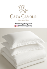 GIOTTO AJOUR SATEEN DUVET COVER 650 Thread Count - Palais Royal Linen Gallery