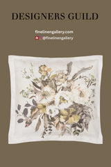Margaretta Sepia Sham - Palais Royal Linen Gallery