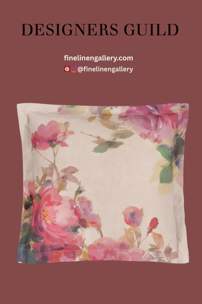 Thelma's Garden Fuchsia Sham