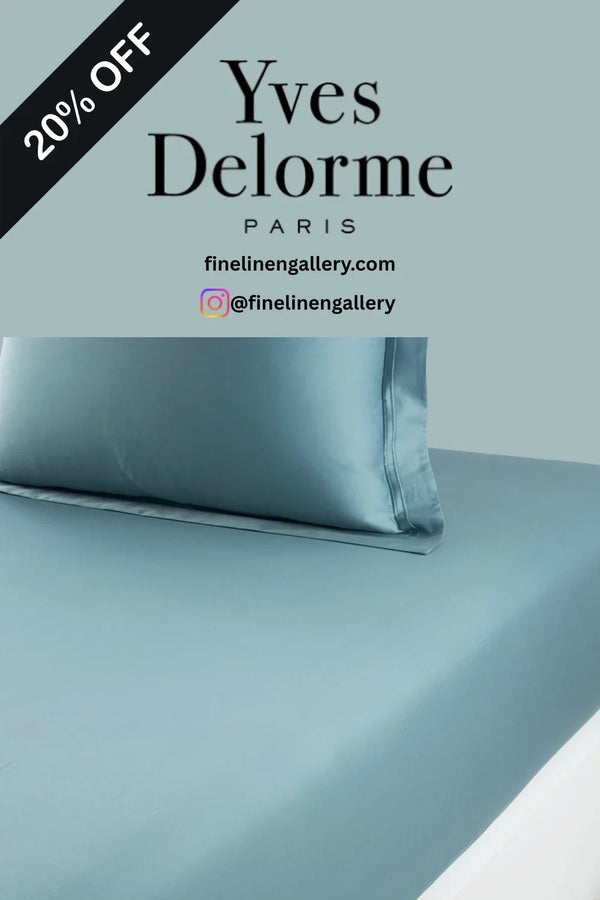 Triomphe Sateen Fitted Sheet - Palais Royal Linen Gallery